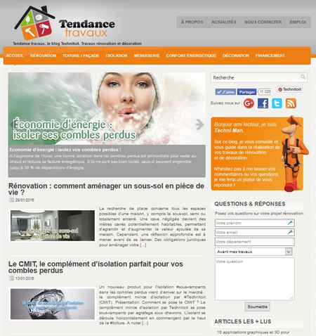 Blog Tendance Travaux